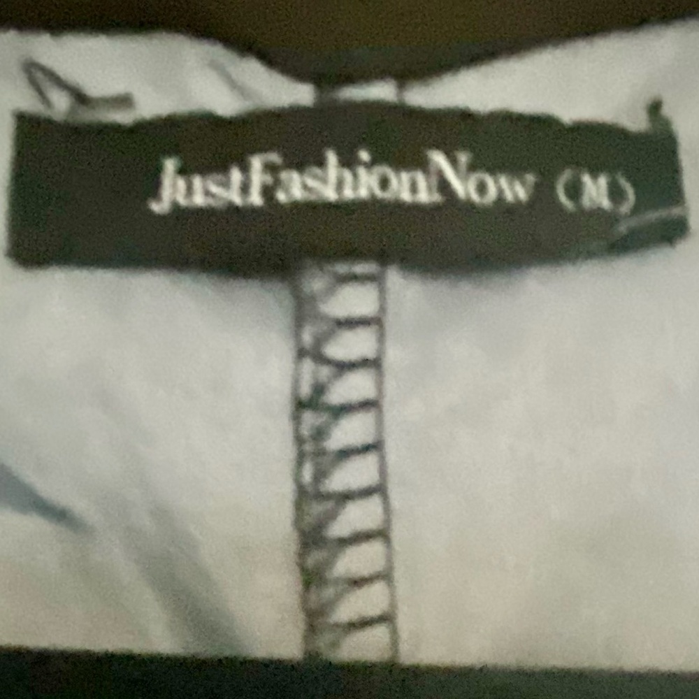 Just Fashion Now Black and White Floral Maxi Dress- Sz M - Picture 4 of 4